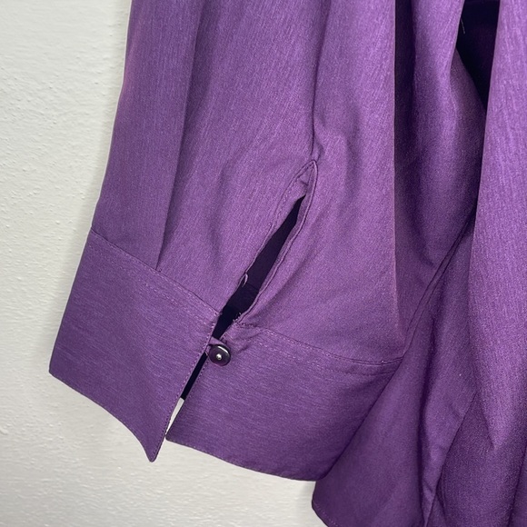 Cato woman button down blouse 3/4 sleeves size 18/20W - Picture 5 of 7